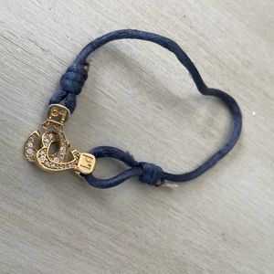 I.d. Navy rope bracelet